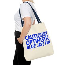 Load image into Gallery viewer, Double Sided Blue Jays Tote