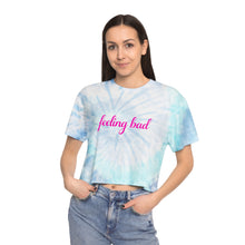 Load image into Gallery viewer, Feeling Bad Tie-Dye Crop Tee