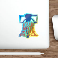 Load image into Gallery viewer, "I Fucking Hate This Place" Alec Bohm Holographic Stickers
