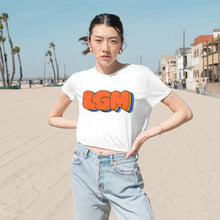 Load image into Gallery viewer, LGM Flowy Cropped Tee