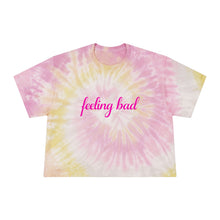 Load image into Gallery viewer, Feeling Bad Tie-Dye Crop Tee