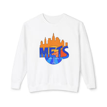 Load image into Gallery viewer, Mets Skyline Lightweight Crewneck Sweatshirt
