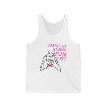Load image into Gallery viewer, Jar-ty Down Unisex Jersey Tank
