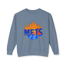 Load image into Gallery viewer, Mets Skyline Lightweight Crewneck Sweatshirt